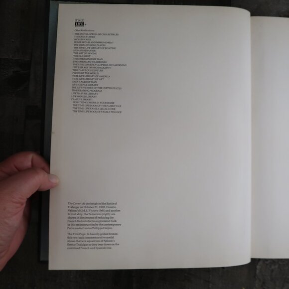 Fighting Sail Time Life Books The Seafarers by A.B.C. Whipple Hardcover 1978 - Picture 4 of 7